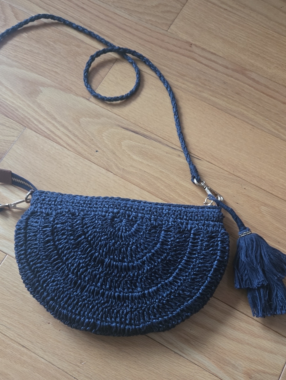 J. Jill Blue Crossbody Bag